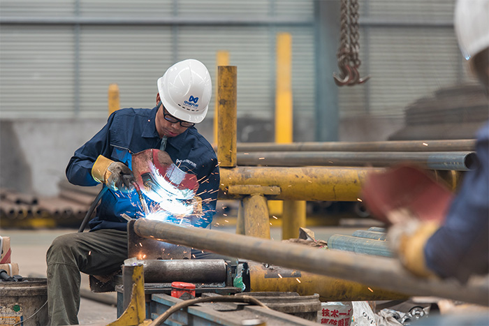 凤城网架焊接车间